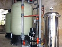 常熟3T/H時間型軟化水設備